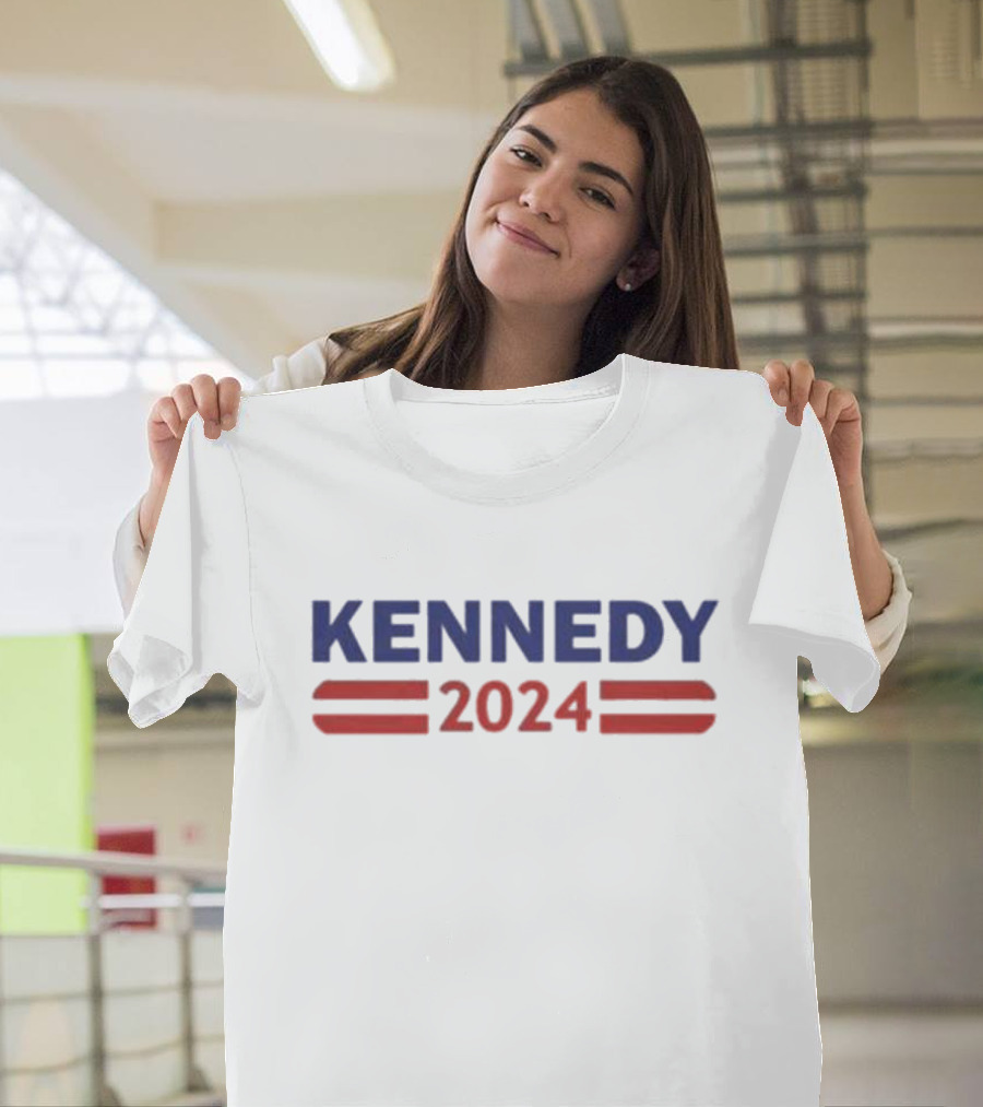 Kennedy 2024 Blue and Red Stripes T-Shirt