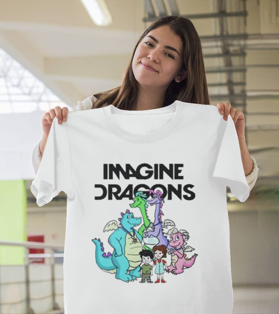Imagine Dragons Dinosaur Band Group T-Shirt