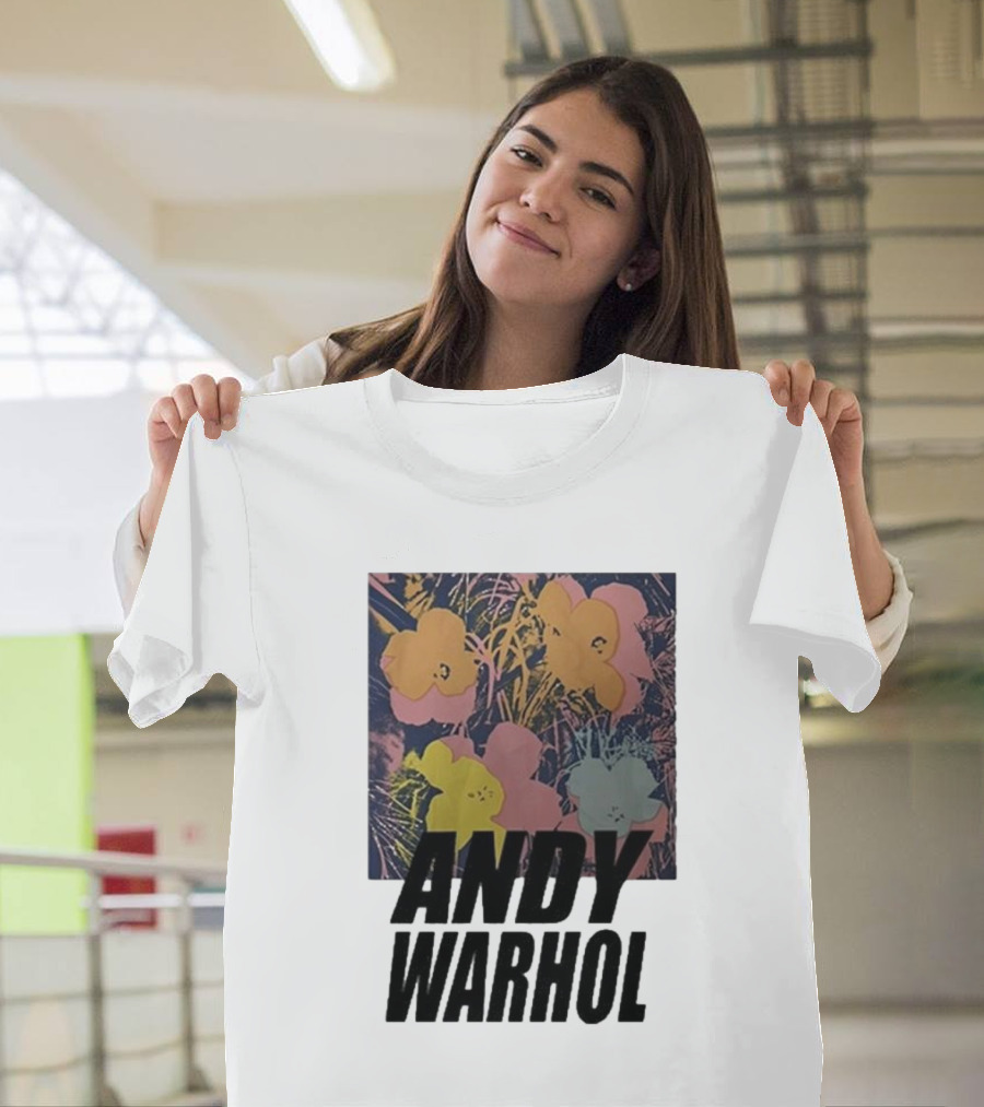 Andy Warhol Flower Pop T-Shirt