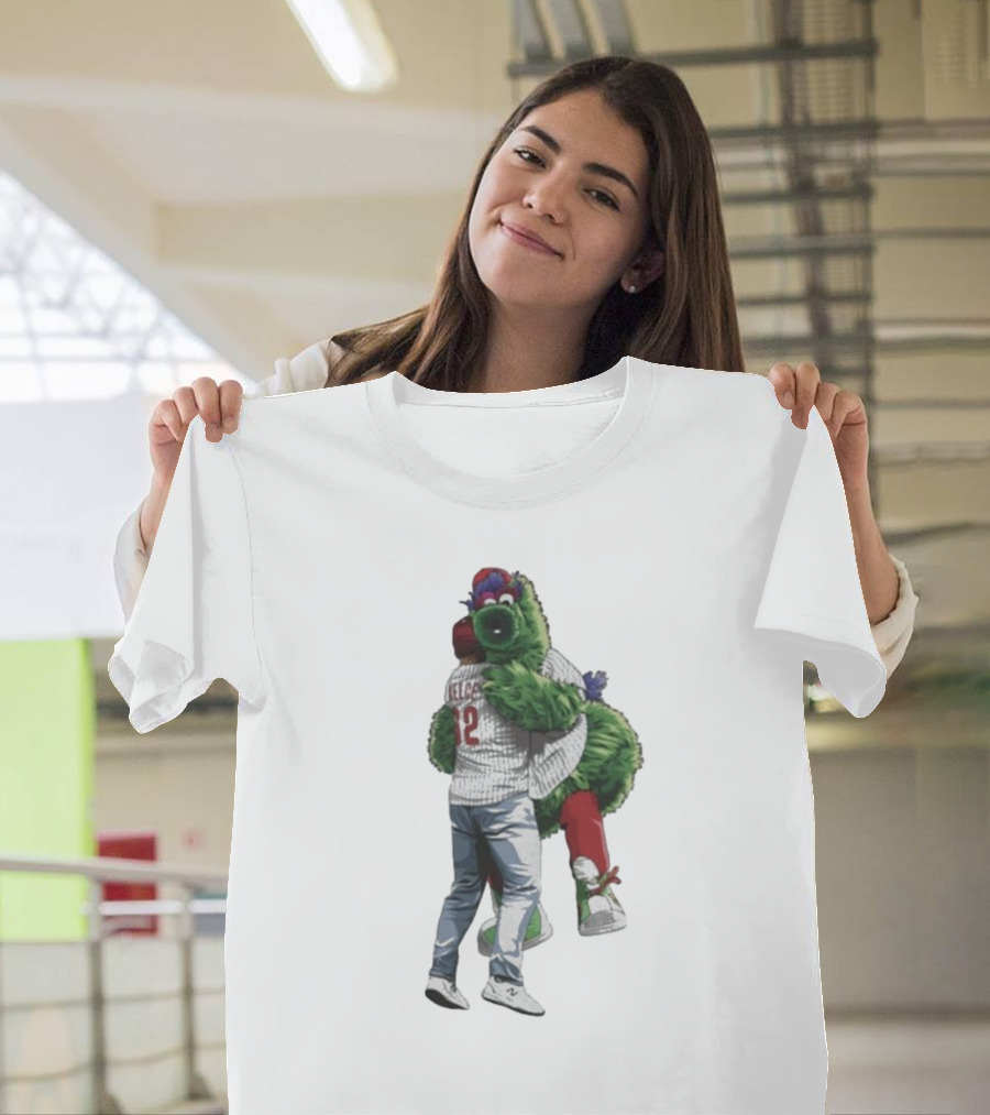 Travis Kelce Jason Kelce Philadelphia Phillies Philadelphia Eagles Football T-Shirt
