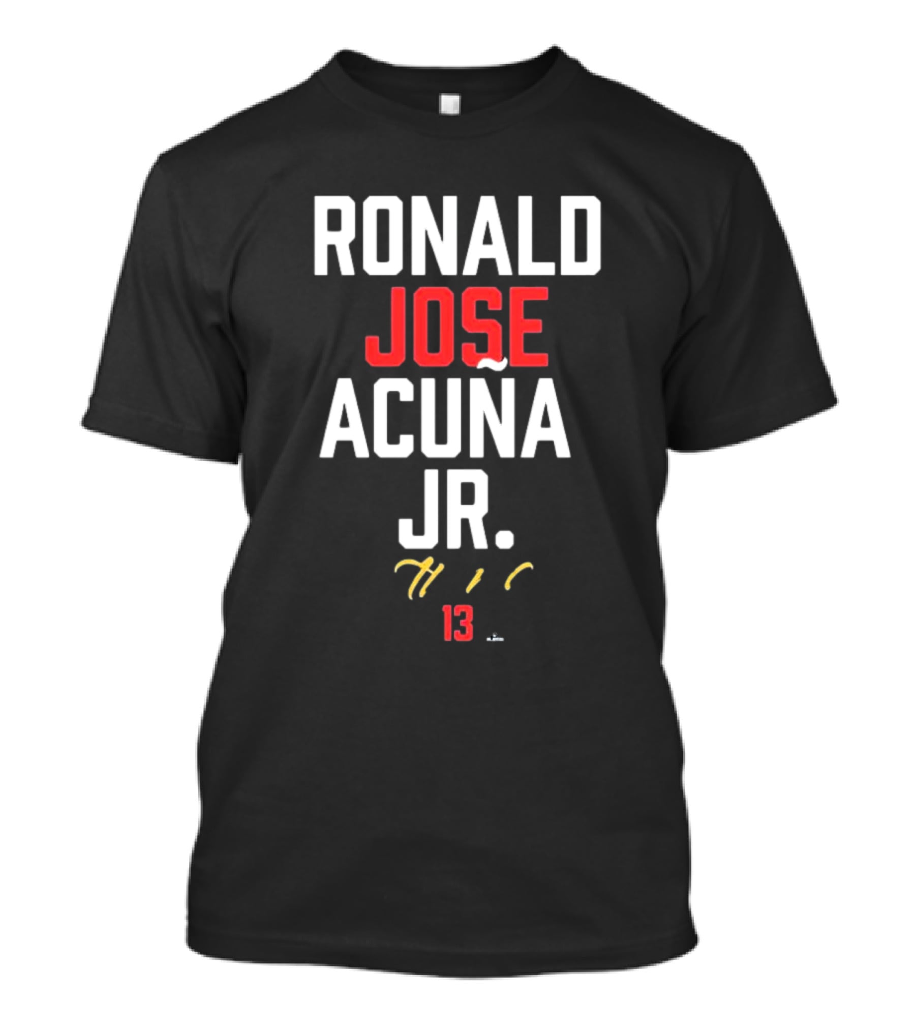 Ronald Jose Acuña Jr. Braves 13 Atlanta T-Shirt
