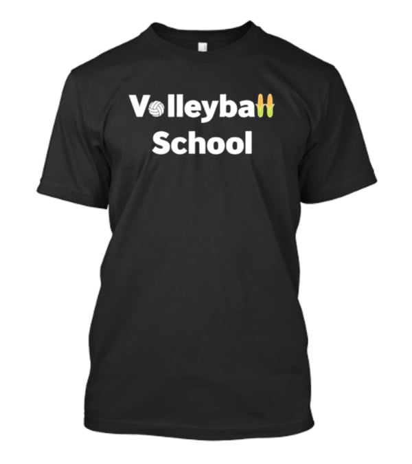 Dave Portnoy Volleyball Hot Dog School T-Shirt