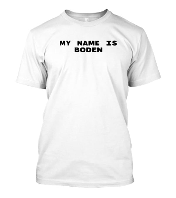 Lucca International My Name Is Boden Simple T-Shirt
