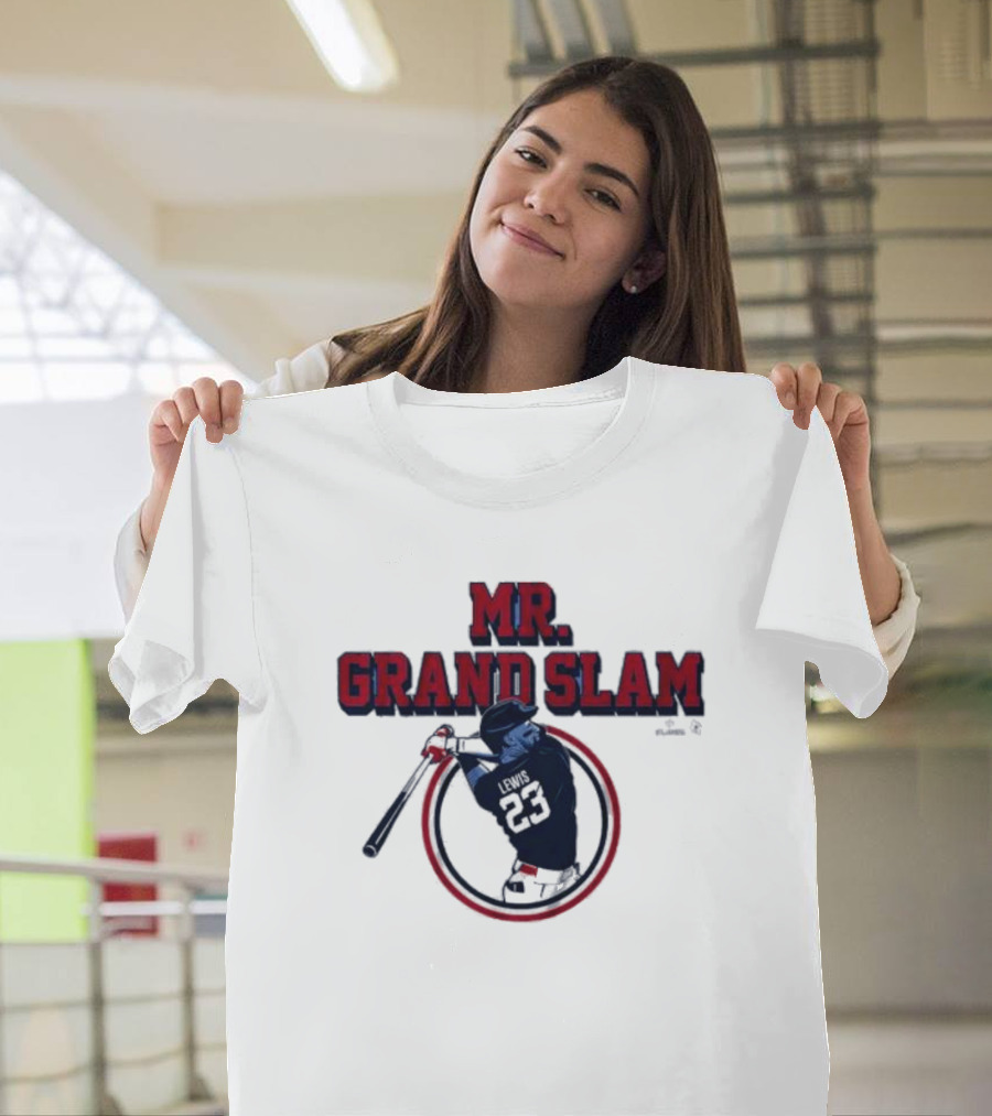 Mr Grand Slam Royce Lewis 23 Baseball Power Hitter T-Shirt