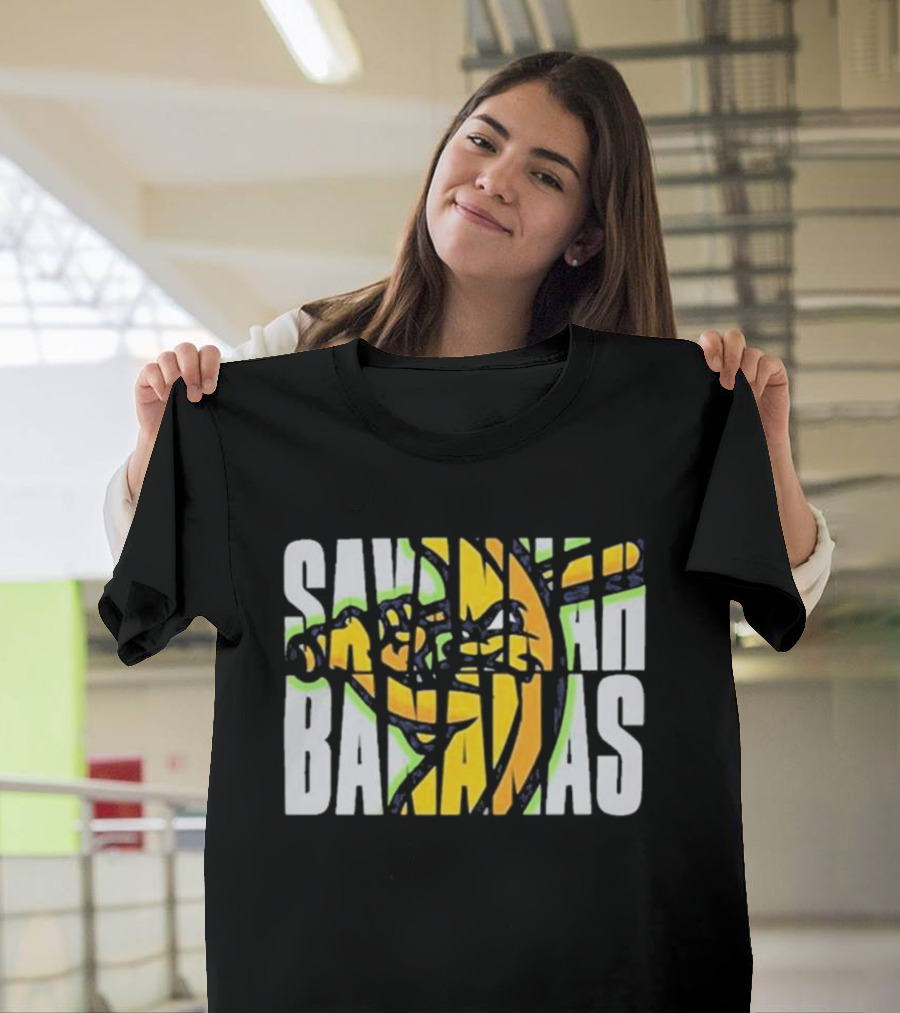 Savannah Bananas Banana Baseball Player T-Shirt