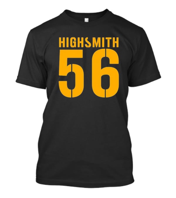 Highsmith 56 Steel City Football Team T-Shirt