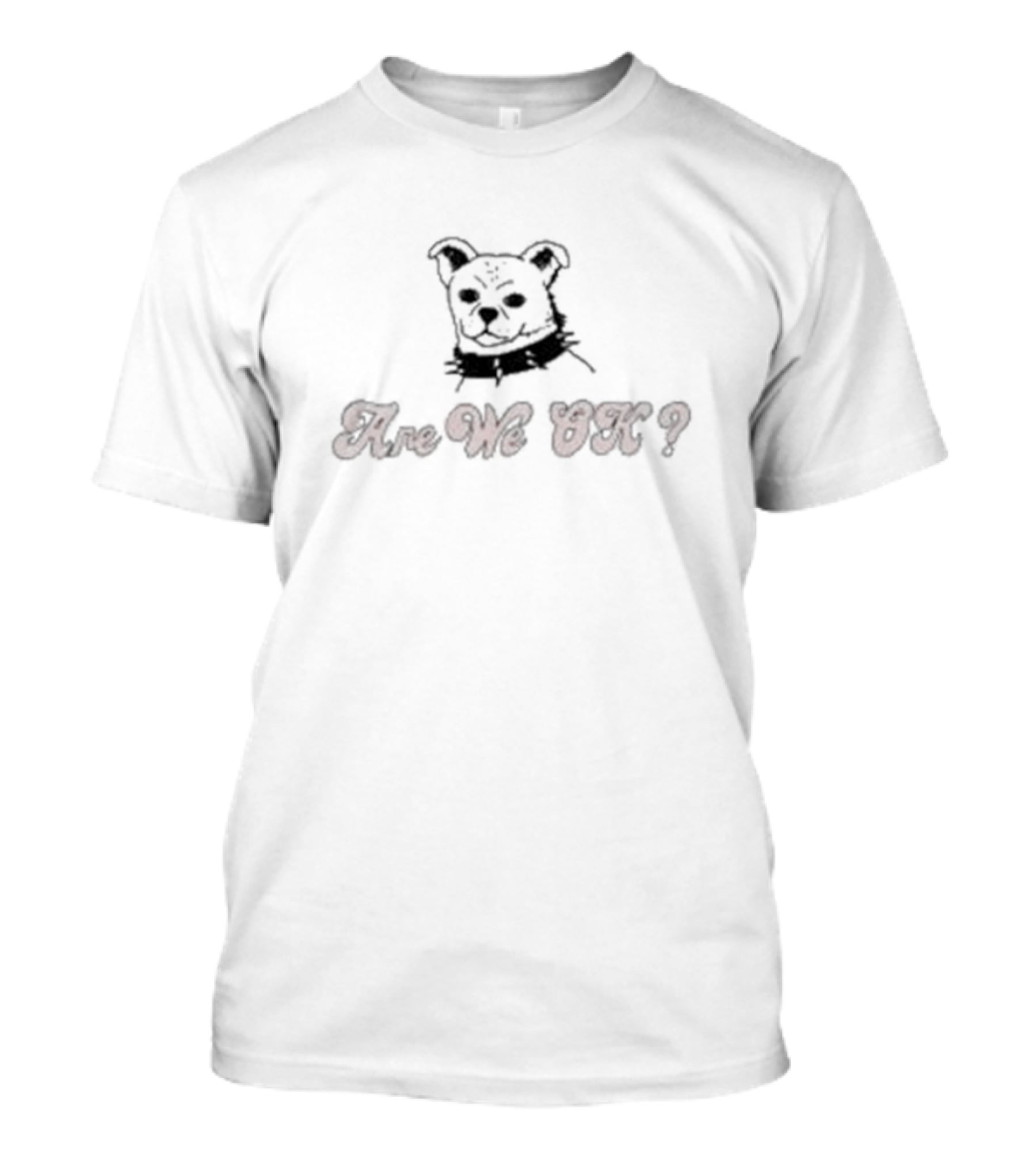 Are We OK Mac Demarco Vicky Farewell Dog Collar T-Shirt