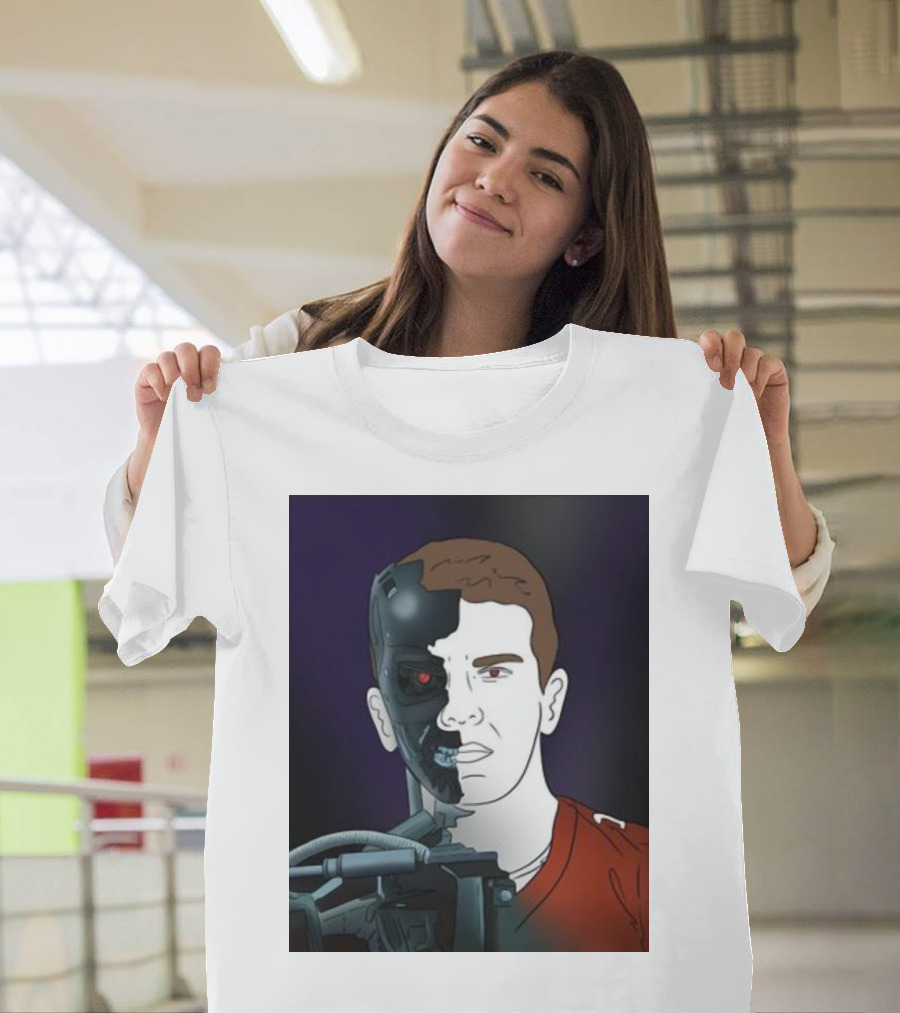 Rita Oak Day 17 Bot Purdy Terminator Mashup T-Shirt