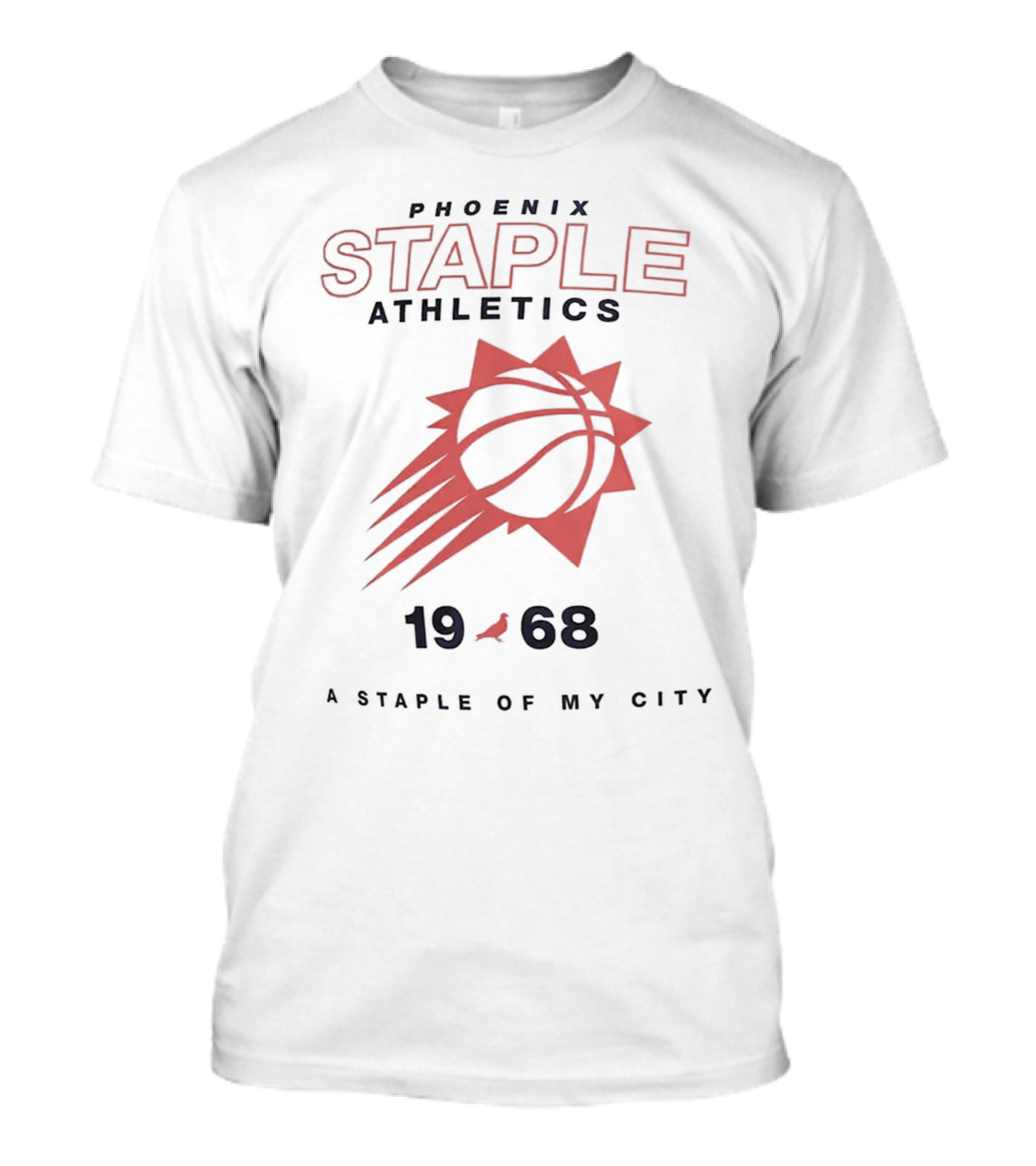 Phoenix Suns Staple Athletics 1968 A Staple Of My City T-Shirt