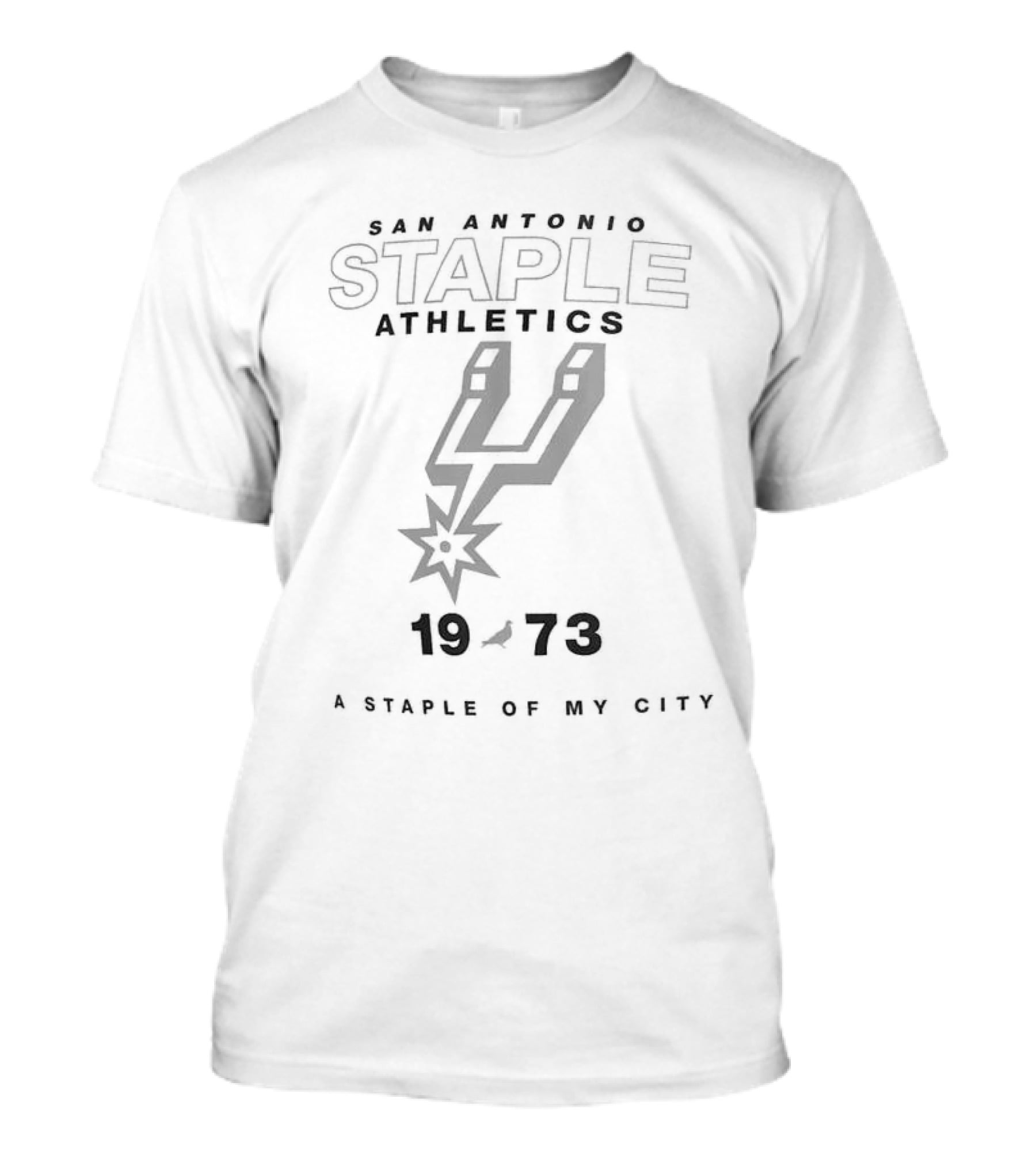 San Antonio Staple Athletics 1973 A Staple Of My City T-Shirt