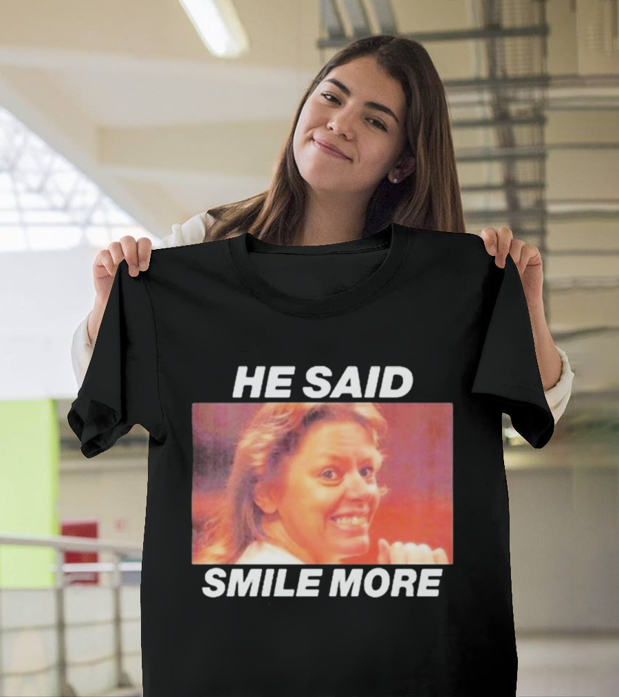 The Cola Corporation Merch Aileen Wournos Smile More He Said T-Shirt