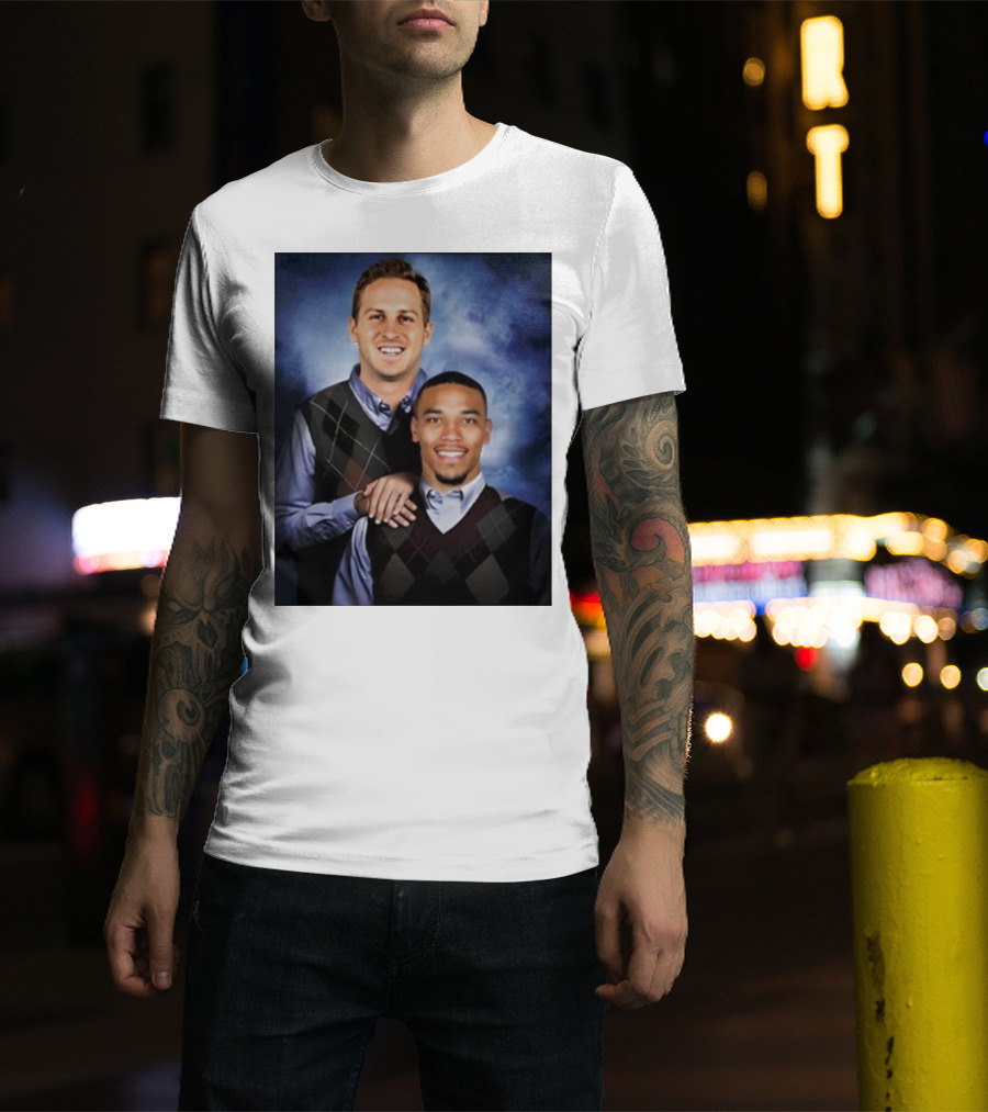 The Goff And Amon-Ra Step Brothers Portrait T-Shirt