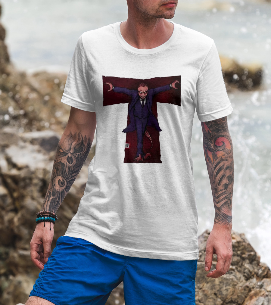 Darkodon Sinister Man In Suit T-Shirt