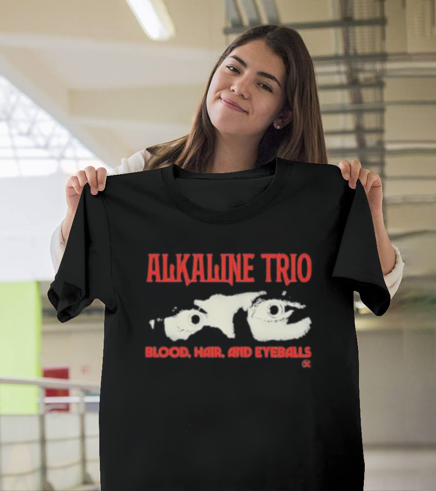 Alkaline Trio Blood Hair And Eyeballs Vintage T-Shirt