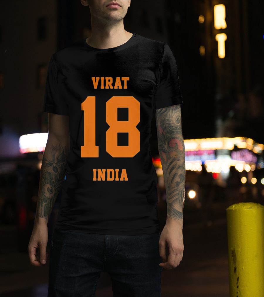 Virat 18 India Sports T-Shirt
