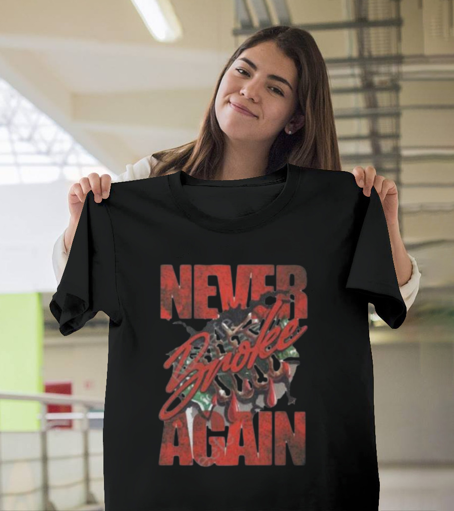 Never Broke Again Seafoam Yb Money T-Shirt