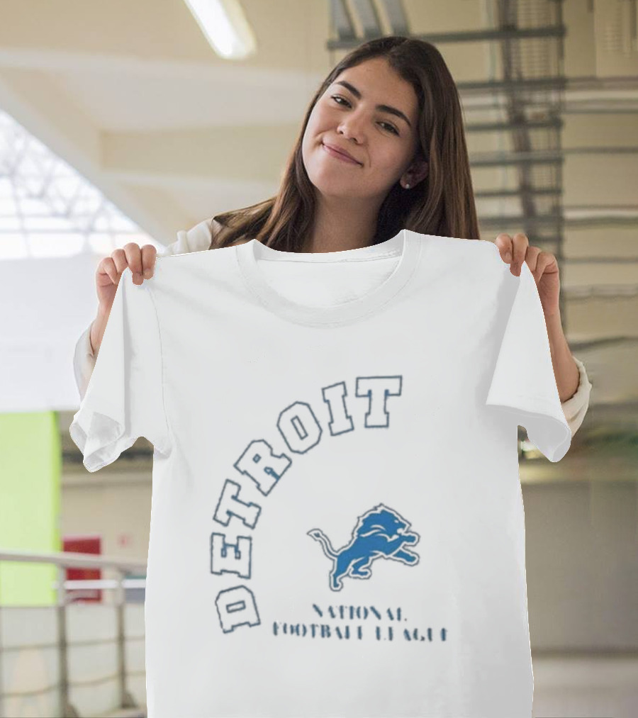 Detroit Lions National Football League City Arch T-Shirt