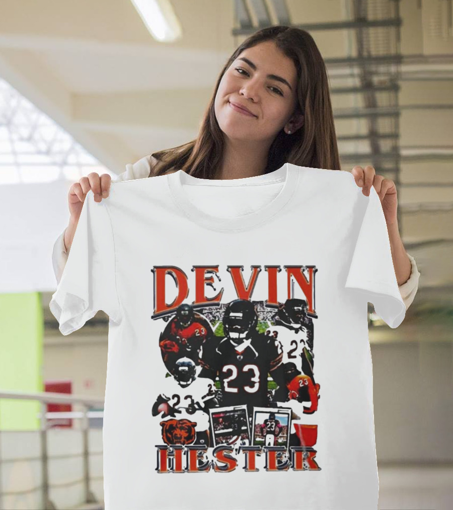 Demar Derozan Devin Hester 23 Football Legend Collage T-Shirt
