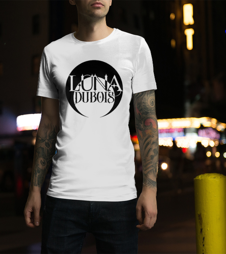 Luna Dubois Gothic Crescent T-Shirt