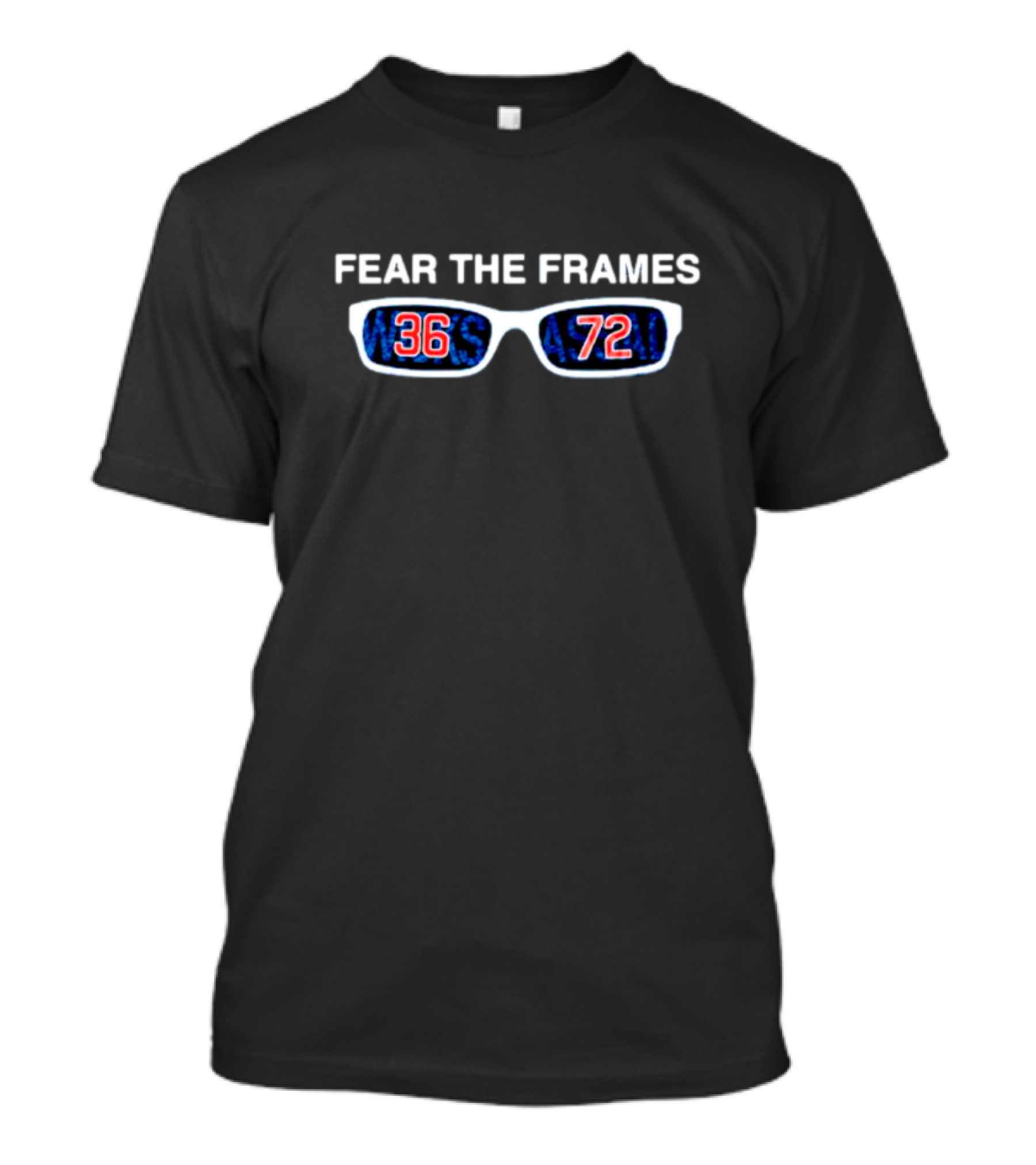 Fear The Frames Wocks 36 Assad 72 Glasses T-Shirt