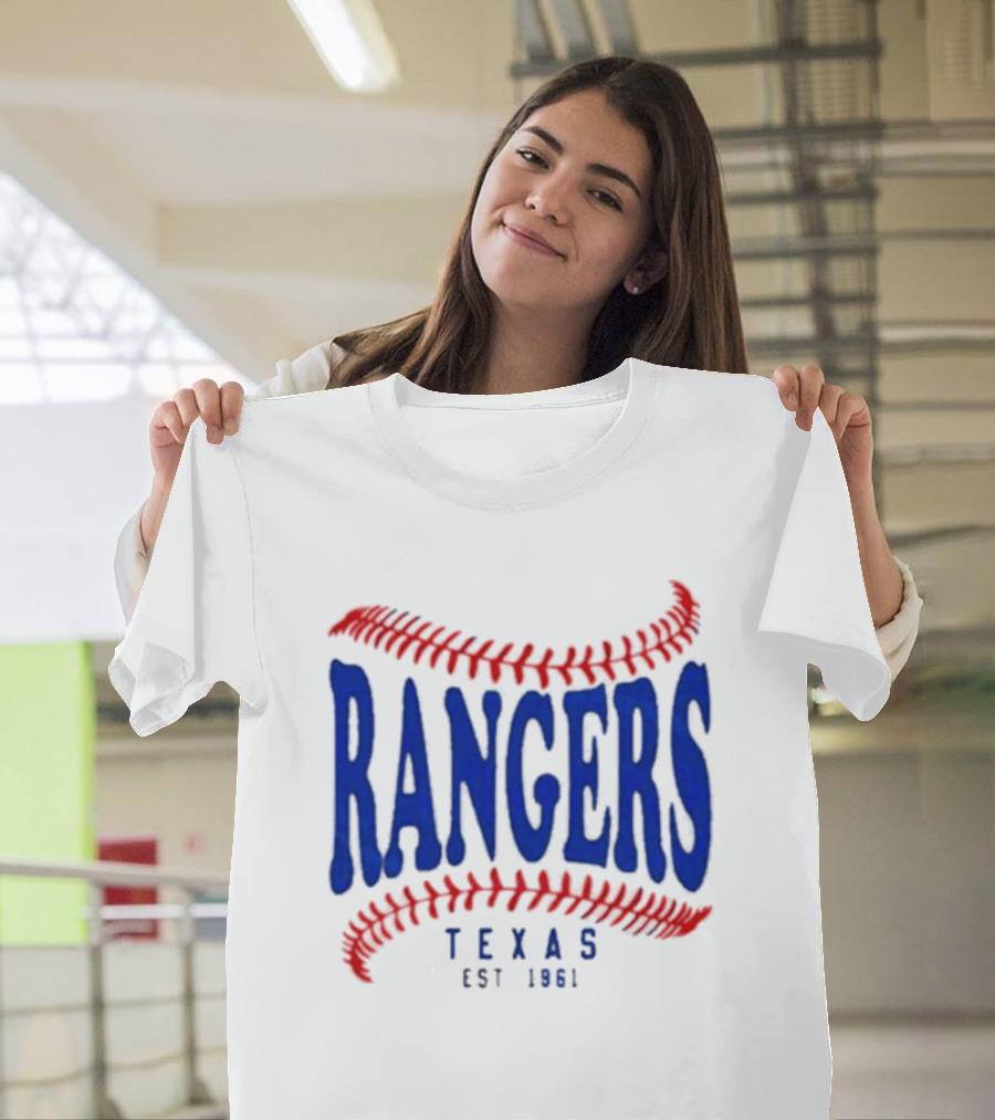 Rangers Texas Baseball Team Est 1961 T-Shirt