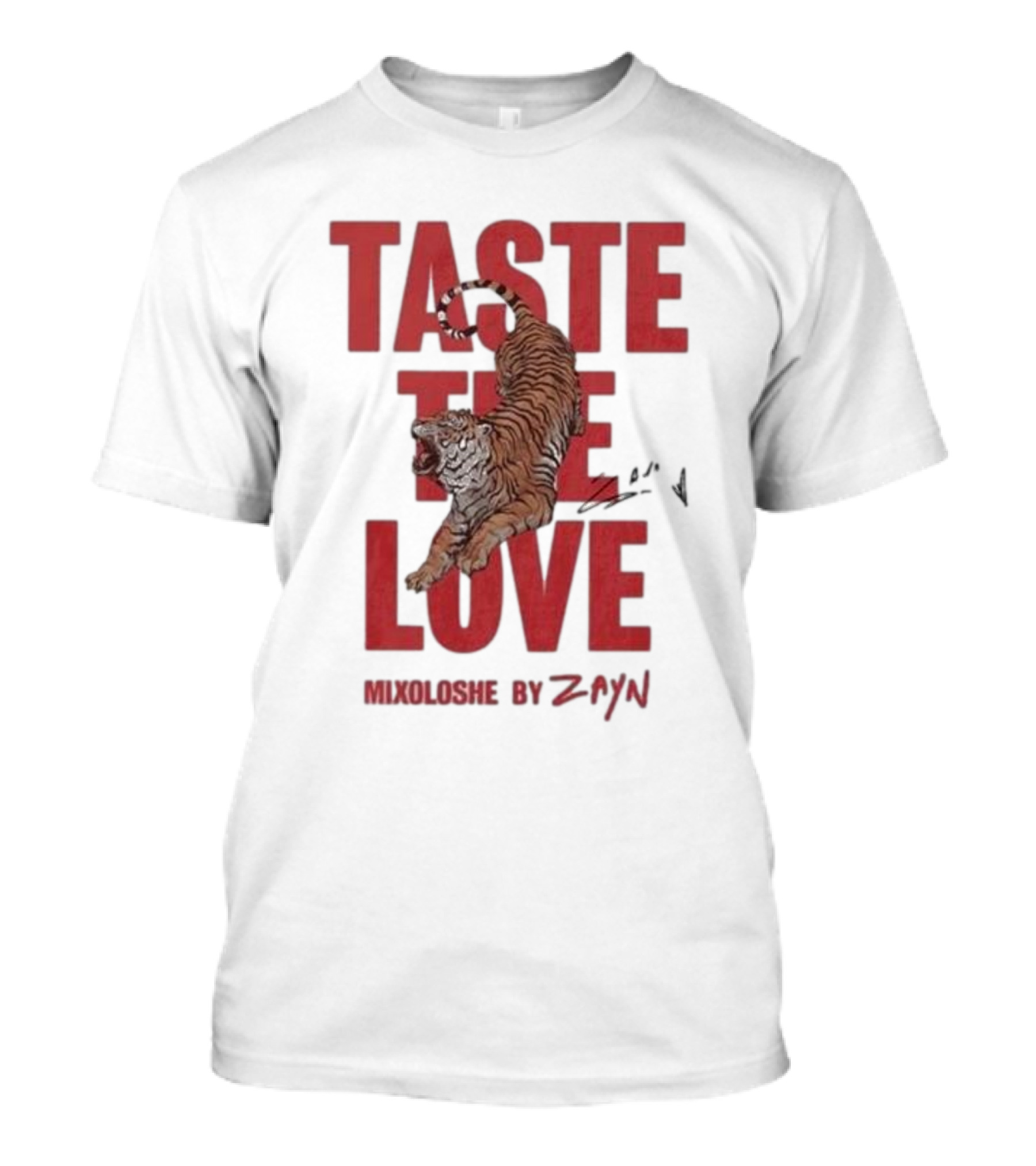 Taste The Love Mixoloshe Tiger By Zayn T-Shirt