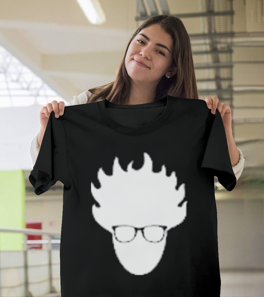 Viva Fro Iconic Glasses Silhouette Left Chest T-Shirt