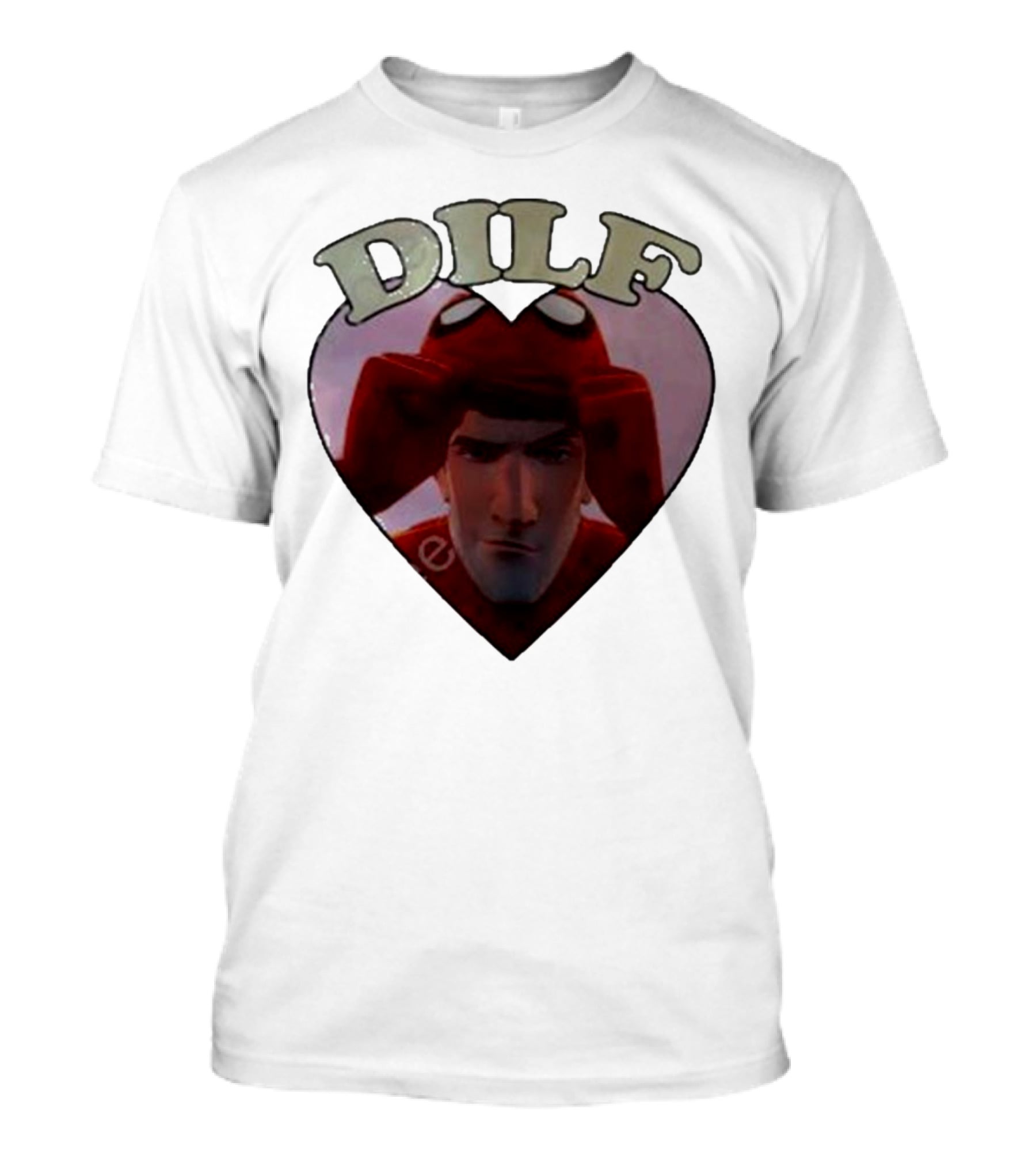 DILF Peter Mustardyardpress Merch Spider Cap Heart T-Shirt