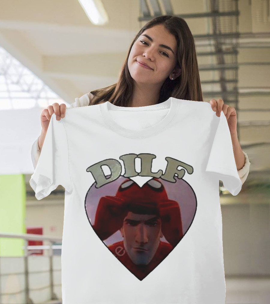 DILF Peter Mustardyardpress Merch Spider Cap Heart T-Shirt