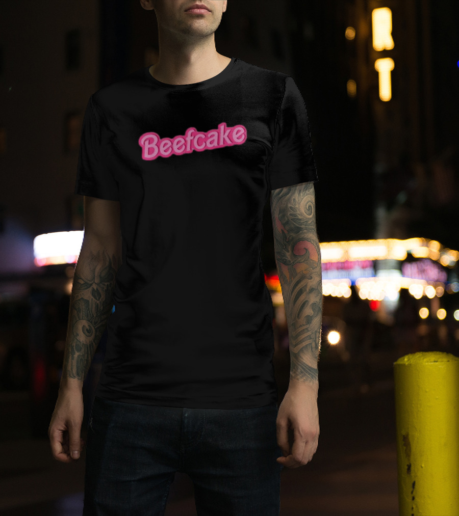 Beefcake Bold Letters T-Shirt