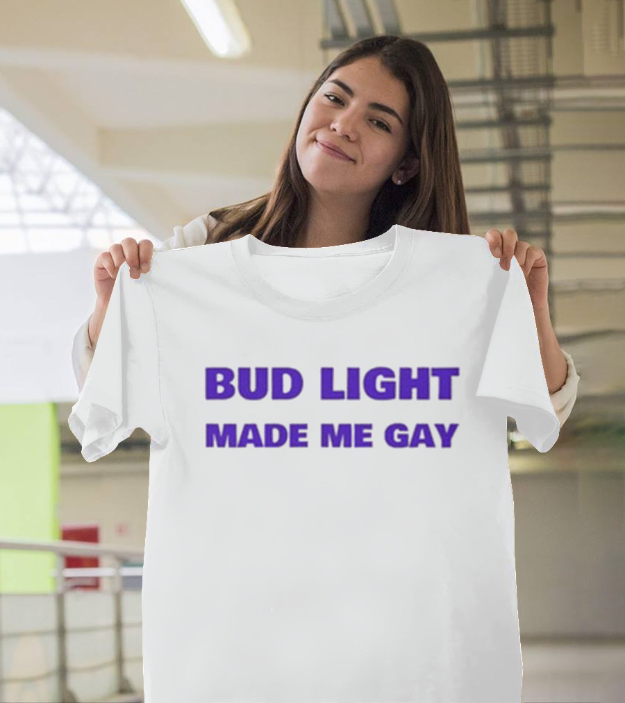 Bud Light Made Me Gay Goblin Supply Trash T-Shirt