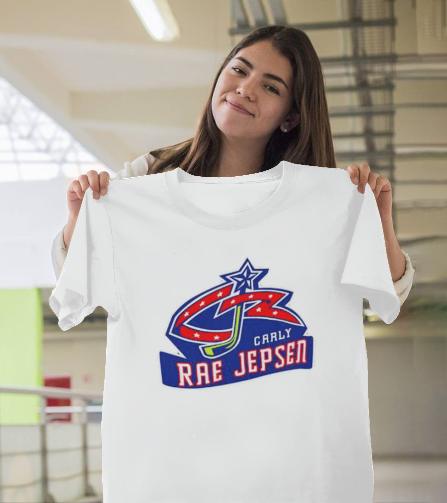 Pete Blackburn Carly Rae Jepsen Columbus Blue Jackets T-Shirt