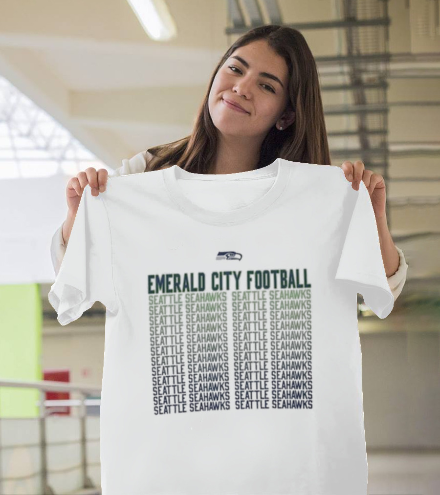 Emerald City Football Seattle Seahawks T-Shirt