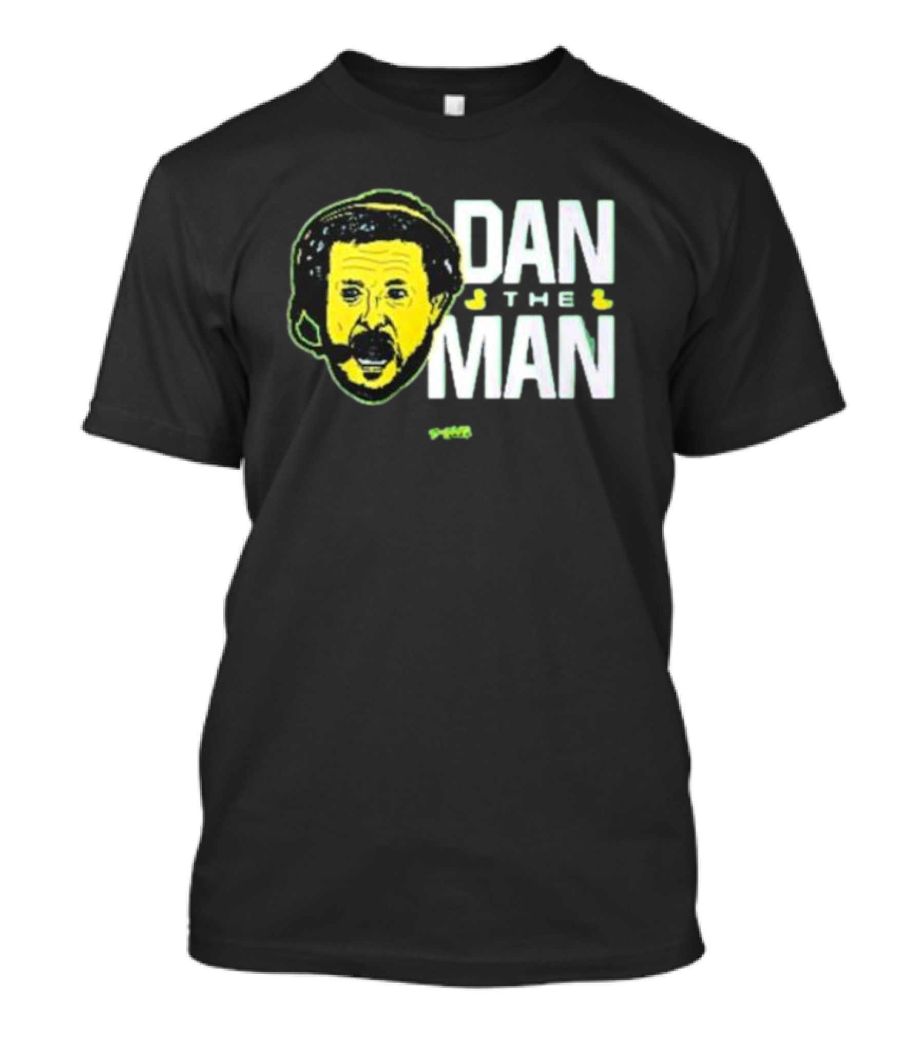 Dan The Man Coach Face With Headset T-Shirt