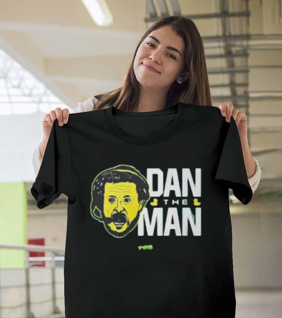 Dan The Man Coach Face With Headset T-Shirt