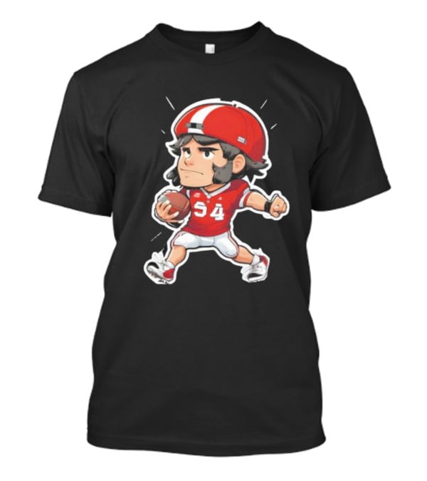 Lubby’s Funny Cartoon Football Player Stickers Essential S4 T-Shirt