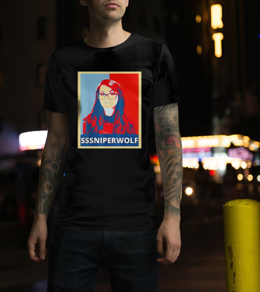 SSSniperWolf Pop Art Campaign T-Shirt