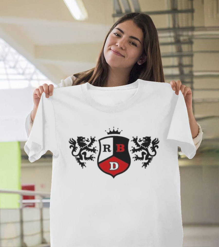 RB D Regal Crest Emblem Lion Shield T-Shirt