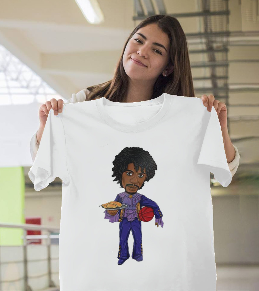 Dave Chappelle Prince Basketball Pancakes T-Shirt