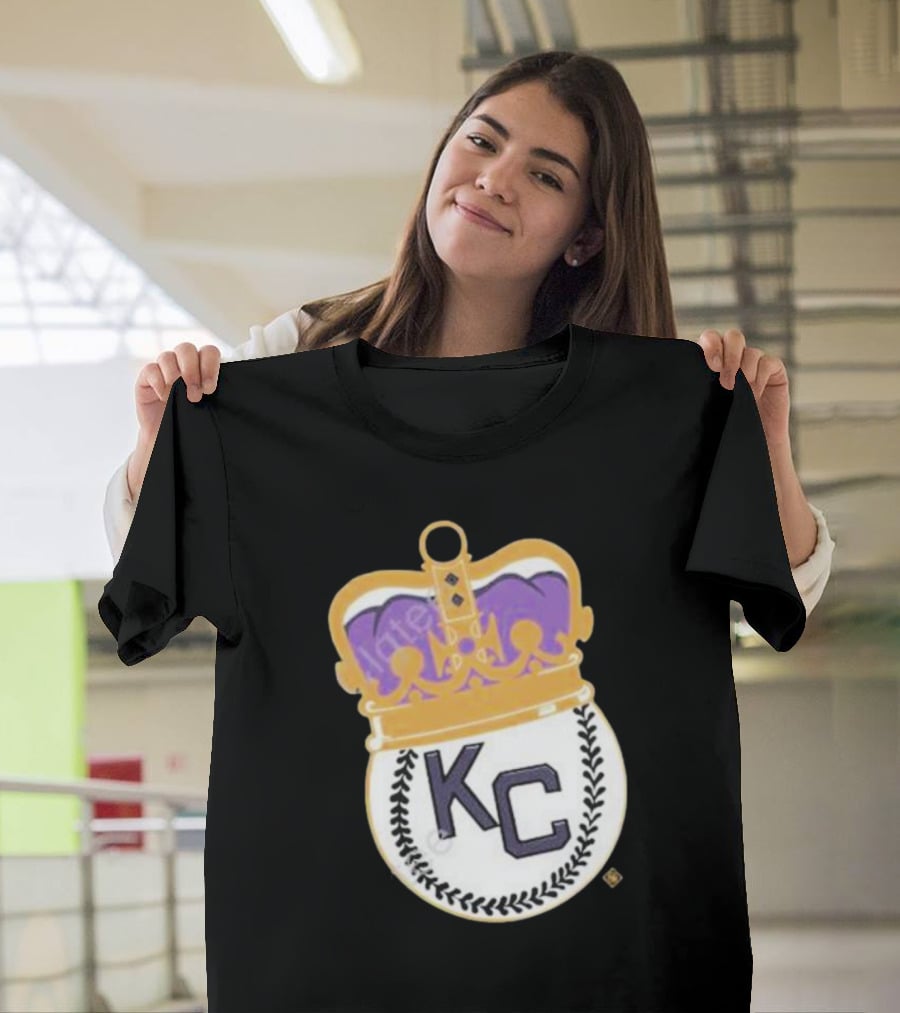 Kansas City Monarchs KC Crown Baseball T-Shirt