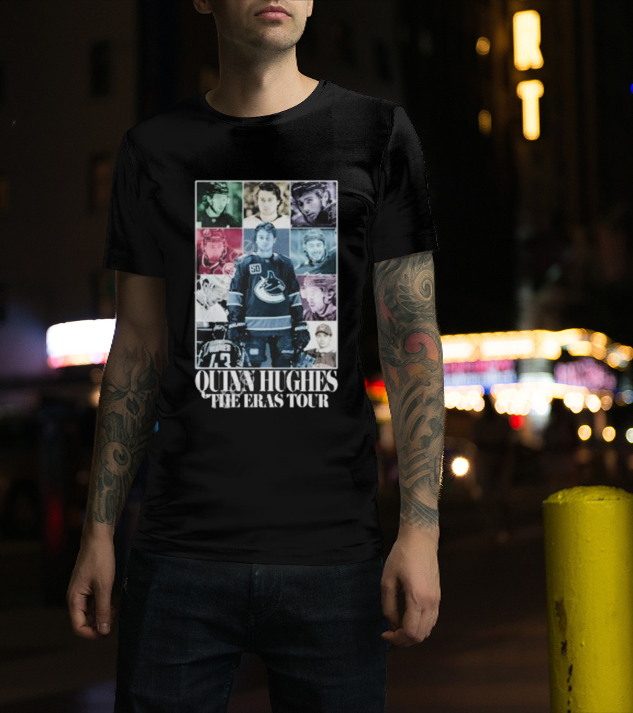 Quinn Hughes The Eras Tour T-Shirt