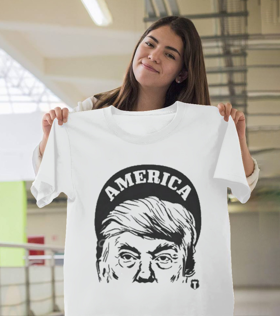 Trump Face America - The Officer Tatum Store T-Shirt