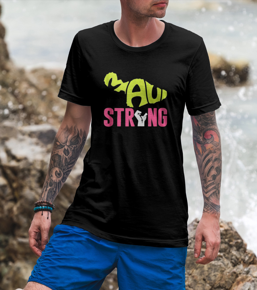 Maui Strong Hawaii Beach Connection T-Shirt