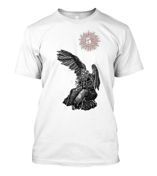 Angel And Skull Sun By Micah Ulrich T-Shirt