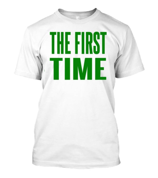 The Kid Laroi The First Time Bold Green Text T-Shirt