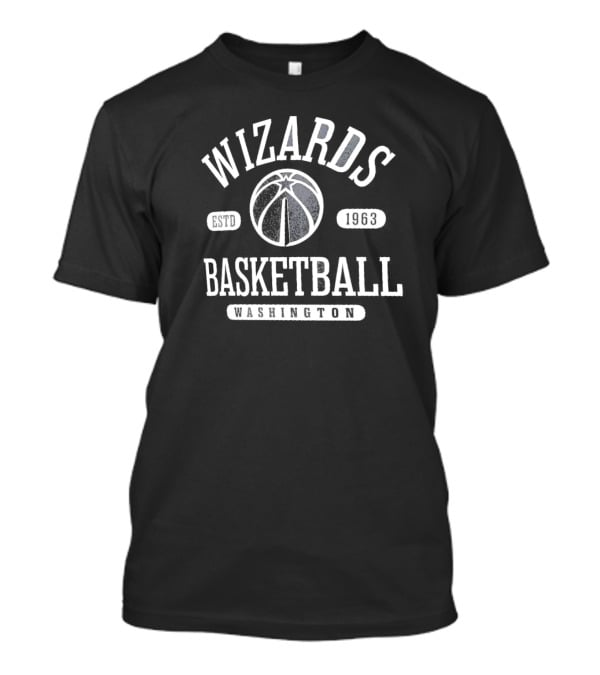 Wizards Basketball Washington ESTD 1963 T-Shirt