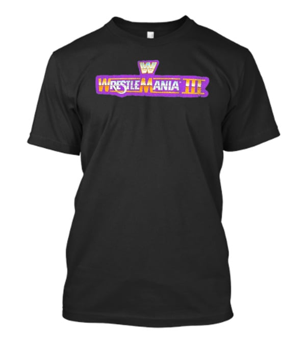 WrestleMania III Ripple Junction Retro T-Shirt