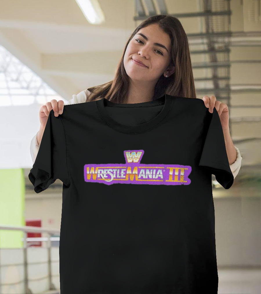 WrestleMania III Ripple Junction Retro T-Shirt
