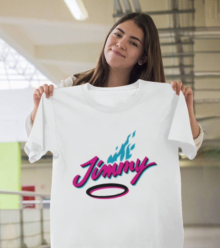 Jimmy Heat Retro Flame T-Shirt