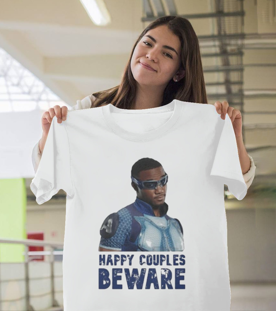 Happy Couples Beware Captain Secret Identity T-Shirt